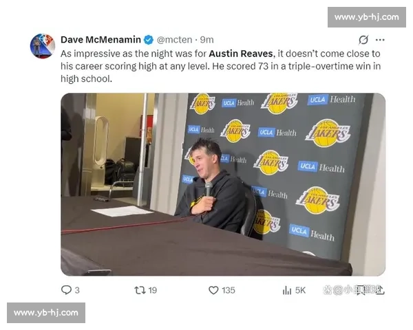 热搜第一!里夫斯 51 分封神,笑侃不值一提引美记预警